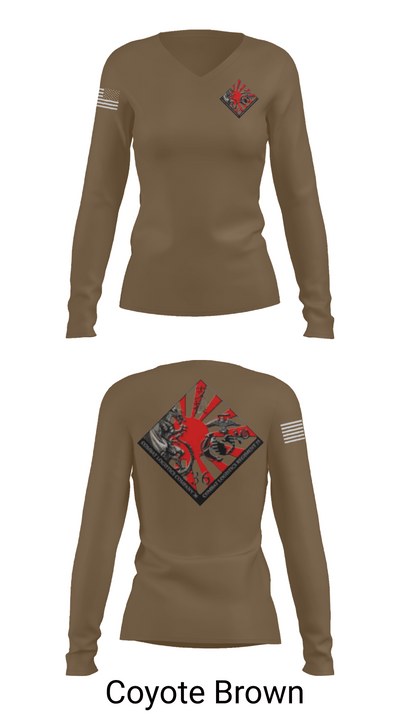 CLC 36 SUPPLY 30300960 Women's Long Sleeve V-neck Shirt -1 17