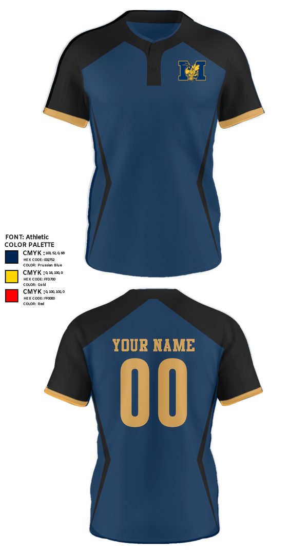 Two Button Softball Jersey, Moorefield High School Softball, Softball, Teamtime, Team time, sublimation, custom sports apparel, team uniforms, spirit wear, spiritwear, sports uniforms, custom shirts, team store, custom team store, fundraiser sports, apparel fundraiser