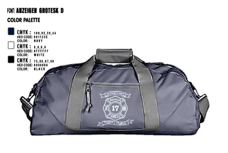 Duffle Bag, BVFC, Fire Department, Teamtime, Team time, sublimation, custom sports apparel, team uniforms, spirit wear, spiritwear, sports uniforms, custom shirts, team store, custom team store, fundraiser sports, apparel fundraiser