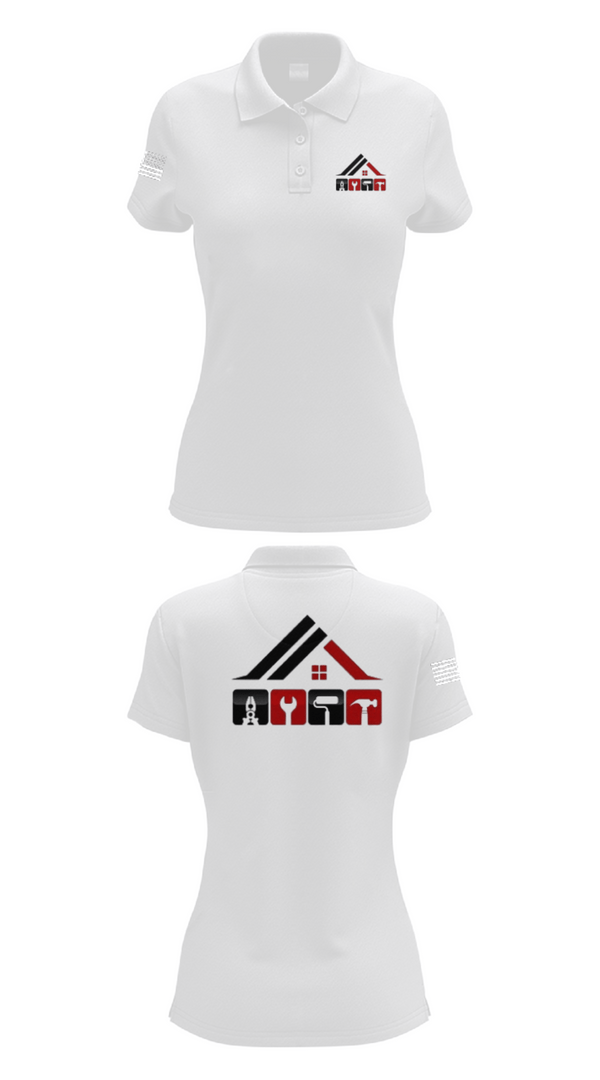 Womens Short Sleeve Performance Polo, REPAIR & REMODEL SOLUTIONS LLC, , Teamtime, Team time, sublimation, custom sports apparel, team uniforms, spirit wear, spiritwear, sports uniforms, custom shirts, team store, custom team store, fundraiser sports, apparel fundraiser