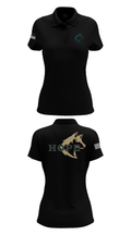 Hope Christian Middle School Cheer 1829633 Women's Short Sleeve Performance Polo  - 36
