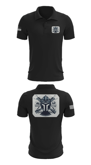 Short Sleeve Performance Polo, 2-4 GSAB ECHO CO., Army, Teamtime, Team time, sublimation, custom sports apparel, team uniforms, spirit wear, spiritwear, sports uniforms, custom shirts, team store, custom team store, fundraiser sports, apparel fundraiser
