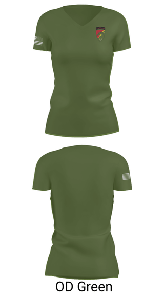 Womens Short Sleeve Vneck Shirt, F-TRP, Army, Teamtime, Team time, sublimation, custom sports apparel, team uniforms, spirit wear, spiritwear, sports uniforms, custom shirts, team store, custom team store, fundraiser sports, apparel fundraiser