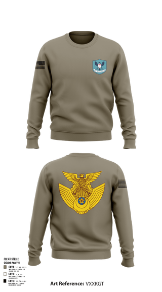 Crew Neck Sweatshirt, 衛生, Air Force, Teamtime, Team time, sublimation, custom sports apparel, team uniforms, spirit wear, spiritwear, sports uniforms, custom shirts, team store, custom team store, fundraiser sports, apparel fundraiser