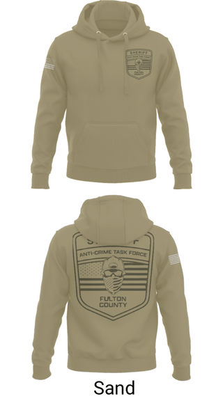Hoodie, Fulton County Anti-Crime Task Force, , Teamtime, Team time, sublimation, custom sports apparel, team uniforms, spirit wear, spiritwear, sports uniforms, custom shirts, team store, custom team store, fundraiser sports, apparel fundraiser