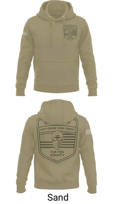 Hoodie, Fulton County Anti-Crime Task Force, , Teamtime, Team time, sublimation, custom sports apparel, team uniforms, spirit wear, spiritwear, sports uniforms, custom shirts, team store, custom team store, fundraiser sports, apparel fundraiser