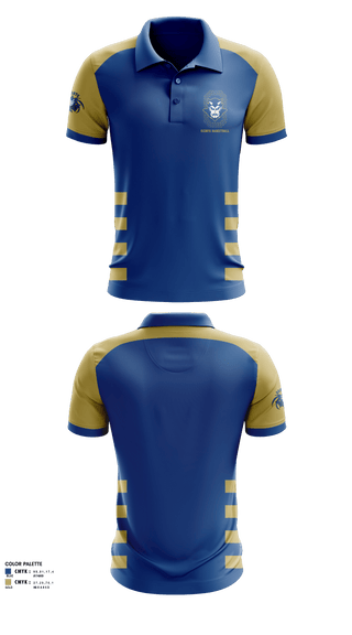 Short Sleeve Performance Polo, Oconto High School Basketball, Men's Basketball, Teamtime, Team time, sublimation, custom sports apparel, team uniforms, spirit wear, spiritwear, sports uniforms, custom shirts, team store, custom team store, fundraiser sports, apparel fundraiser
