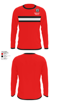 Wheeler County Middle School Softball 81804266 Long Sleeve Performance Shirt - 23