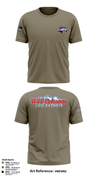 Short Sleeve Performance Shirt, USS Colorado, Navy, Teamtime, Team time, sublimation, custom sports apparel, team uniforms, spirit wear, spiritwear, sports uniforms, custom shirts, team store, custom team store, fundraiser sports, apparel fundraiser