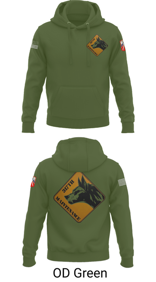 Hoodie, 317th support maintenance company, Army, Teamtime, Team time, sublimation, custom sports apparel, team uniforms, spirit wear, spiritwear, sports uniforms, custom shirts, team store, custom team store, fundraiser sports, apparel fundraiser