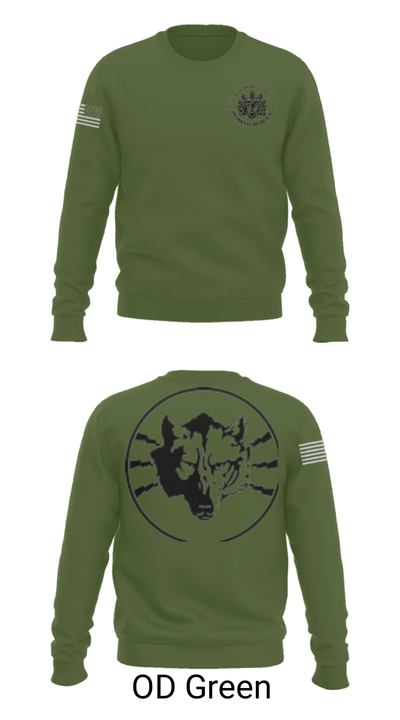 Wolves, Bravo, 305th MI 94376835 Crew Neck Sweatshirt - 25