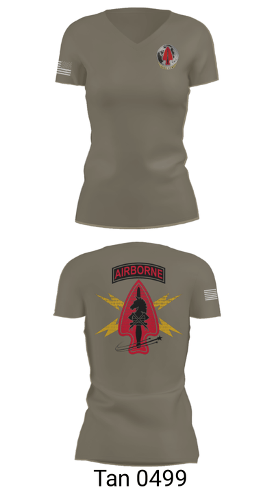 Usasoc 85355509 Women's Short Sleeve V-neck Shirt - 68