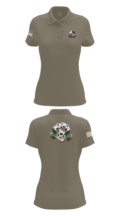 418 MLC 48598349 Women's Short Sleeve Performance Polo  - 75