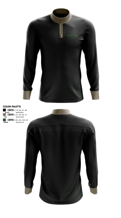 Back 9 Society 70122466 Quarter Zip Jacket - 1