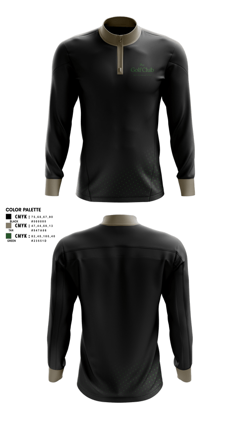 Quarter Zip Jacket, Back 9 Society, Golf, Teamtime, Team time, sublimation, custom sports apparel, team uniforms, spirit wear, spiritwear, sports uniforms, custom shirts, team store, custom team store, fundraiser sports, apparel fundraiser