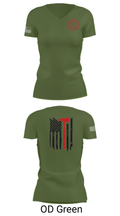 Okay Fire & Rescue 91150709 Women's Short Sleeve V-neck Shirt - 28