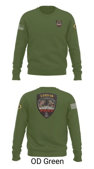 Crew Neck Sweatshirt, CSSD 28, Marines, Teamtime, Team time, sublimation, custom sports apparel, team uniforms, spirit wear, spiritwear, sports uniforms, custom shirts, team store, custom team store, fundraiser sports, apparel fundraiser