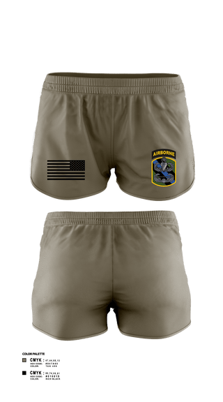 Women's Shorts, 2/108th Guardians, Army, Teamtime, Team time, sublimation, custom sports apparel, team uniforms, spirit wear, spiritwear, sports uniforms, custom shirts, team store, custom team store, fundraiser sports, apparel fundraiser