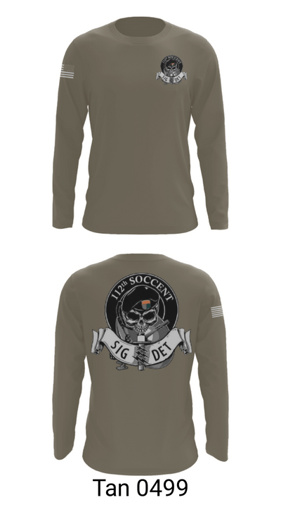 112 SOCCENT SIGDET 90231046 Long Sleeve Performance Shirt - 35