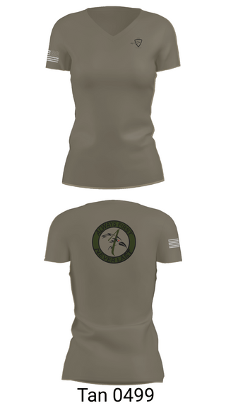 Womens Short Sleeve Vneck Shirt, 1055th Trans 1st Plt, National Guard, Teamtime, Team time, sublimation, custom sports apparel, team uniforms, spirit wear, spiritwear, sports uniforms, custom shirts, team store, custom team store, fundraiser sports, apparel fundraiser