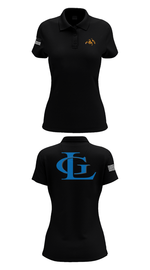 Womens Short Sleeve Performance Polo, La Grande High School Soccer, Men's Soccer, Teamtime, Team time, sublimation, custom sports apparel, team uniforms, spirit wear, spiritwear, sports uniforms, custom shirts, team store, custom team store, fundraiser sports, apparel fundraiser