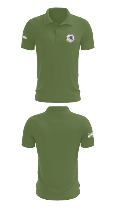 1st Comm Maintenance Sq 14666523 Short Sleeve Performance Polo - 47