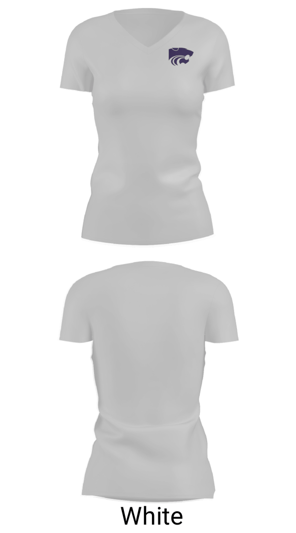 Womens Short Sleeve Vneck Shirt, Mount Calm High School Football, Football, Teamtime, Team time, sublimation, custom sports apparel, team uniforms, spirit wear, spiritwear, sports uniforms, custom shirts, team store, custom team store, fundraiser sports, apparel fundraiser