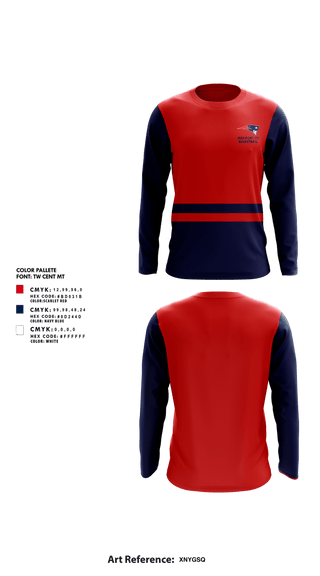 Long Sleeve Performance Shirt, May-Port CG High School Basketball, Men's Basketball, Teamtime, Team time, sublimation, custom sports apparel, team uniforms, spirit wear, spiritwear, sports uniforms, custom shirts, team store, custom team store, fundraiser sports, apparel fundraiser