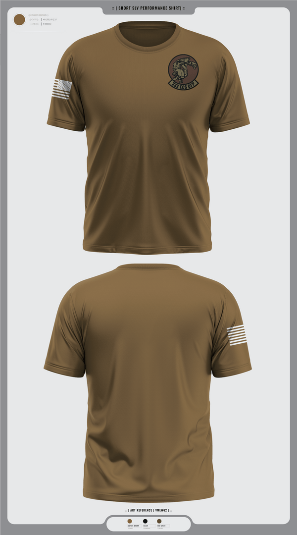 Short Sleeve Performance Shirt, 332 ECS SCOS, Air Force, Teamtime, Team time, sublimation, custom sports apparel, team uniforms, spirit wear, spiritwear, sports uniforms, custom shirts, team store, custom team store, fundraiser sports, apparel fundraiser