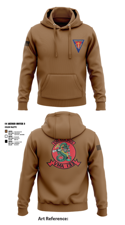 MAG-42 VMA-133 60916507 Hoodie - 1