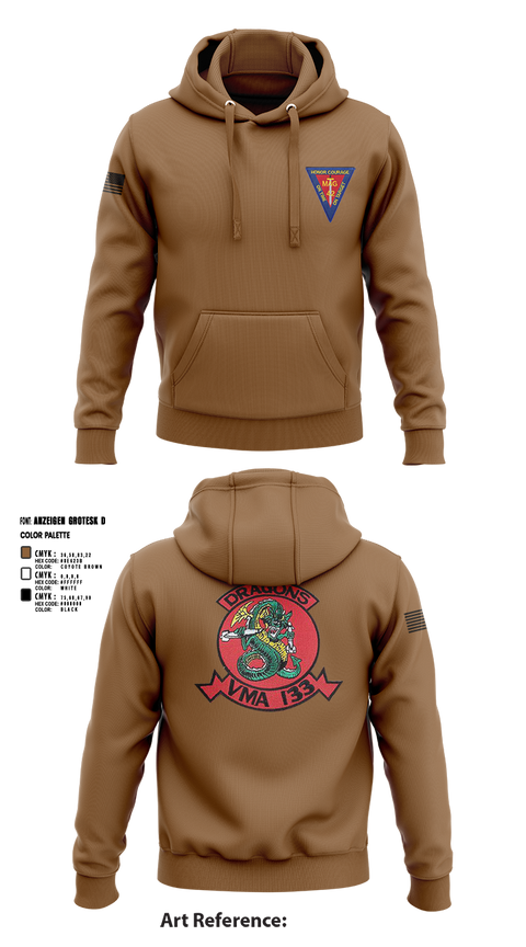 Hoodie, MAG-42 VMA-133, , Teamtime, Team time, sublimation, custom sports apparel, team uniforms, spirit wear, spiritwear, sports uniforms, custom shirts, team store, custom team store, fundraiser sports, apparel fundraiser
