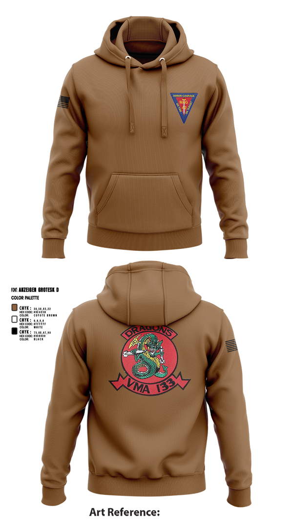 Hoodie, MAG-42 VMA-133, , Teamtime, Team time, sublimation, custom sports apparel, team uniforms, spirit wear, spiritwear, sports uniforms, custom shirts, team store, custom team store, fundraiser sports, apparel fundraiser