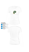 Paradise High School Bobcats 65206673 Women's Short Sleeve V-neck Shirt - 18