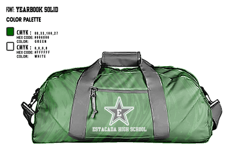 Duffle Bag, Estacada High School Swimming, Swimming, Teamtime, Team time, sublimation, custom sports apparel, team uniforms, spirit wear, spiritwear, sports uniforms, custom shirts, team store, custom team store, fundraiser sports, apparel fundraiser