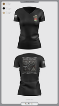 RAVEN 47327151 Women's Short Sleeve V-neck Shirt - 2