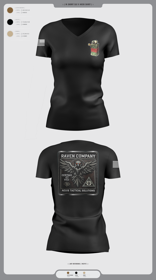 Womens Short Sleeve Vneck Shirt, RAVEN, , Teamtime, Team time, sublimation, custom sports apparel, team uniforms, spirit wear, spiritwear, sports uniforms, custom shirts, team store, custom team store, fundraiser sports, apparel fundraiser