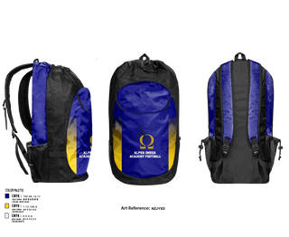 Gear Bag, Alpha Omega Academy Football, Football, Teamtime, Team time, sublimation, custom sports apparel, team uniforms, spirit wear, spiritwear, sports uniforms, custom shirts, team store, custom team store, fundraiser sports, apparel fundraiser