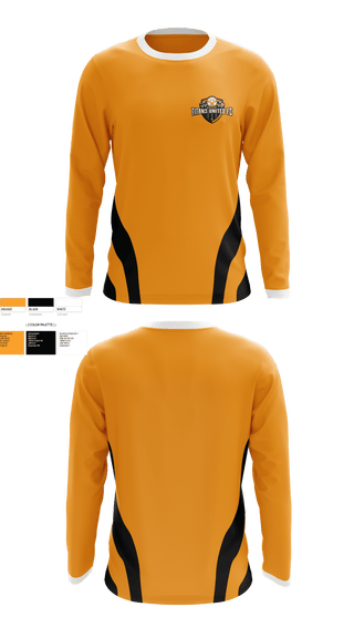 Long Sleeve Performance Shirt, TITANS UNITED FC, , Teamtime, Team time, sublimation, custom sports apparel, team uniforms, spirit wear, spiritwear, sports uniforms, custom shirts, team store, custom team store, fundraiser sports, apparel fundraiser