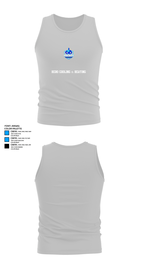 Tank Top, Hero Cooling & Heating, , Teamtime, Team time, sublimation, custom sports apparel, team uniforms, spirit wear, spiritwear, sports uniforms, custom shirts, team store, custom team store, fundraiser sports, apparel fundraiser