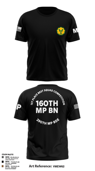 Short Sleeve Performance Shirt, 160th mp bn, Army, Teamtime, Team time, sublimation, custom sports apparel, team uniforms, spirit wear, spiritwear, sports uniforms, custom shirts, team store, custom team store, fundraiser sports, apparel fundraiser