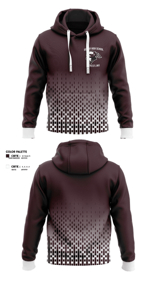 Hoodie, Gentry High School Wrestling, Wrestling, Teamtime, Team time, sublimation, custom sports apparel, team uniforms, spirit wear, spiritwear, sports uniforms, custom shirts, team store, custom team store, fundraiser sports, apparel fundraiser