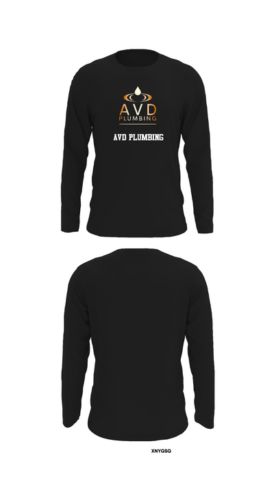 Avd plumbing 52318948 Long Sleeve Performance Shirt - 27
