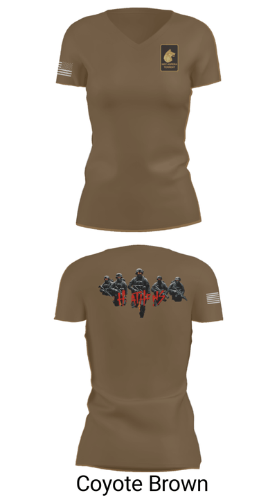 Alpha Company  2-27 48035421 Women's Short Sleeve V-neck Shirt - 8
