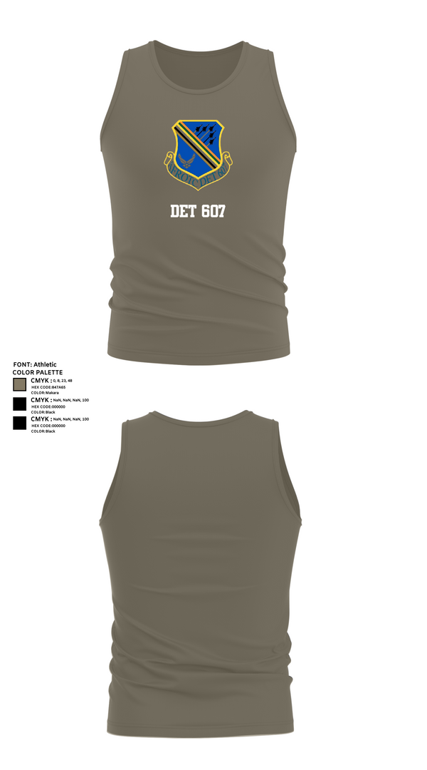 Tank Top, Det 607, , Teamtime, Team time, sublimation, custom sports apparel, team uniforms, spirit wear, spiritwear, sports uniforms, custom shirts, team store, custom team store, fundraiser sports, apparel fundraiser