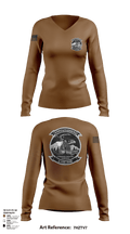 Executioners 26659367 Women's Long Sleeve V-neck Shirt - 103