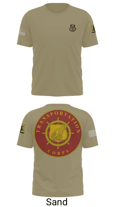189th Transportation Company 46520683 Short Sleeve Performance Shirt - 48