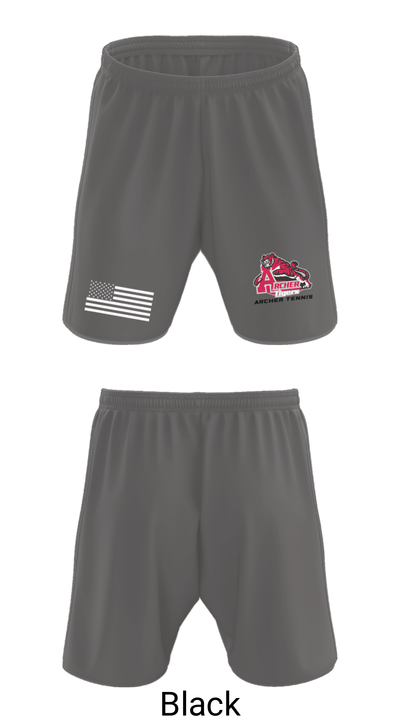Archer High School Tennis 49257029 Athletic Shorts With Pockets - 8