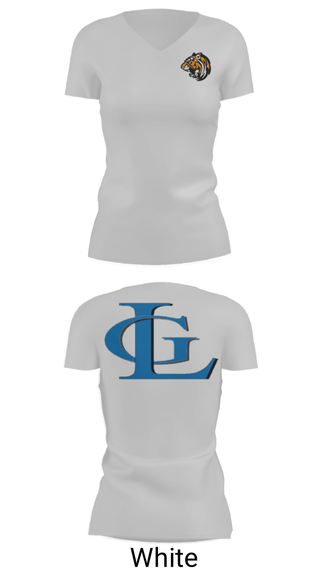 Womens Short Sleeve Vneck Shirt, La Grande High School Soccer, Men's Soccer, Teamtime, Team time, sublimation, custom sports apparel, team uniforms, spirit wear, spiritwear, sports uniforms, custom shirts, team store, custom team store, fundraiser sports, apparel fundraiser