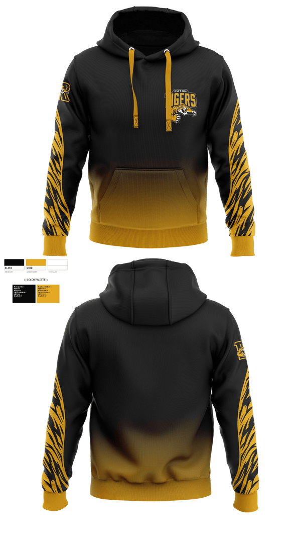 Hoodie, Raton High School Football, , Teamtime, Team time, sublimation, custom sports apparel, team uniforms, spirit wear, spiritwear, sports uniforms, custom shirts, team store, custom team store, fundraiser sports, apparel fundraiser