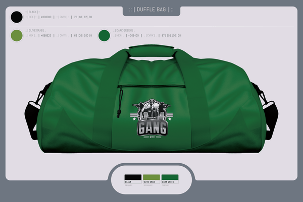 Duffle Bag, Gang Unit, Police, Teamtime, Team time, sublimation, custom sports apparel, team uniforms, spirit wear, spiritwear, sports uniforms, custom shirts, team store, custom team store, fundraiser sports, apparel fundraiser